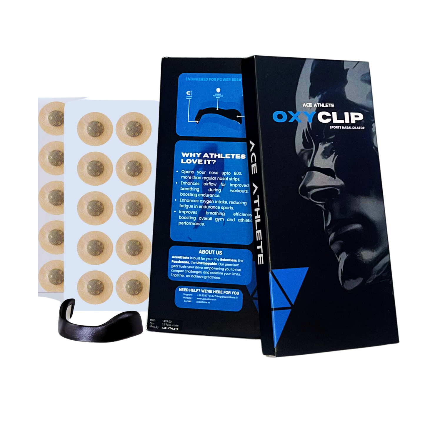 Oxyclip-Premium Nasal Dilator | Maximize Your Oxygen Intake